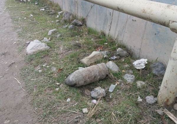 В Сумгаите найдены 5 артиллерийских снарядов  (Фото)