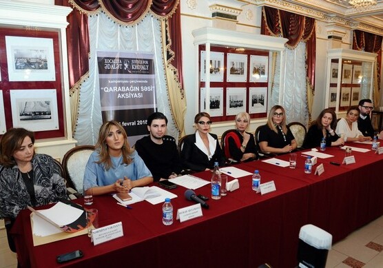 Акция «Голос Карабаха»: отборочный этап выставки художественных произведений (Фото)