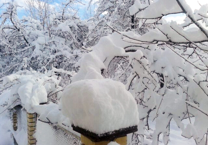 В Шахдаге высота снежного покрова достигла 53 см