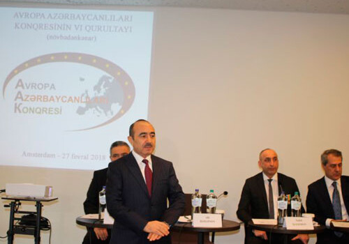 В Амстердаме прошел внеочередной съезд Конгресса азербайджанцев Европы (Фото-Обновлено)