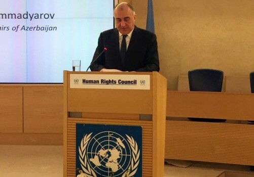 Глава МИД Азербайджана призвал с трибуны ООН обеспечить защиту прав азербайджанских беженцев