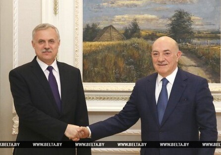 Фуад Алескеров встретился с госсекретарем Совбеза Беларуси (Фото)