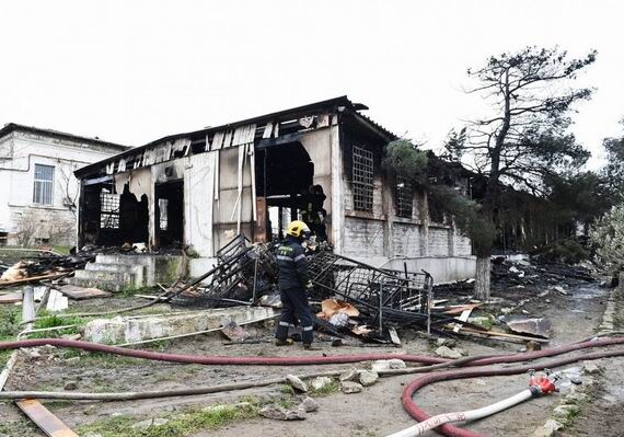 Пожар в здании наркоцентра произошел из-за неисправности электропроводки - «Азеришыг»