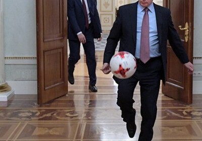 Путин «почеканил» мяч в рекламе ФИФА (Видео)