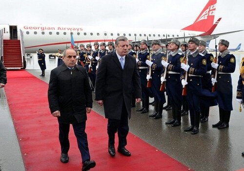 Премьер Грузии прибыл с официальным визитом в Азербайджан (Фото)