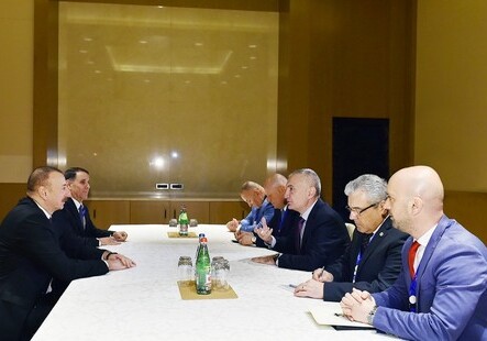 Ильхам Алиев встретился с Илиром Мета