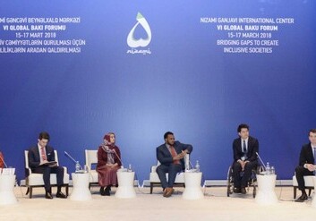 О роли молодежи в общества шла речь на панельном заседании Глобального Бакинского форума (Фото)