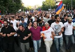 В Еревана проходит акция протеста журналистов 