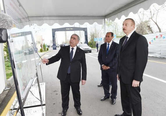 Президент Азербайджана открыл дорогу Ени Дашкенд - Умудалылар (Фото)