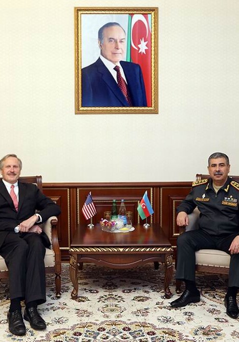 Закир Гасанов встретился с послом США, завершающим свою миссию в Азербайджане