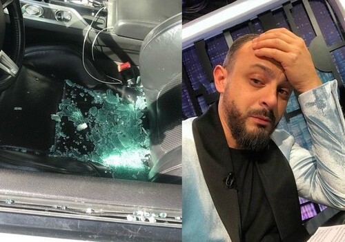 Из автомобиля азербайджанского певца совершена кража (Фото)