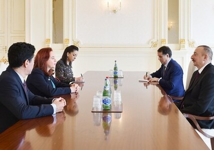 Президент Азербайджана принял главу МИД Эквадора