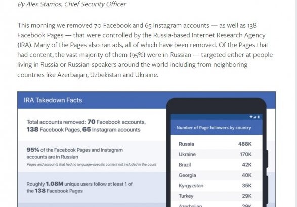 Обвиняются 29 тысяч азербайджанских пользователей фейсбука