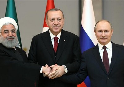 В Анкаре прошла встреча президентов Турции, России и Ирана по Сирии (Фото-Обновлено)
