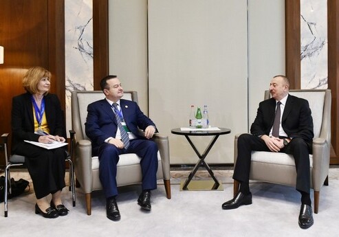 Президент Азербайджана провел встречи с главами МИД ряда стран (Фото-Обновление)