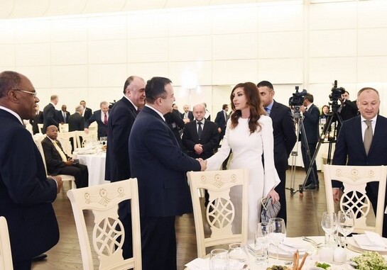 Мехрибан Алиева приняла участие в приеме в честь глав МИД стран Движения неприсоединения (Фото)