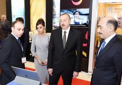 Президент Азербайджана ознакомился с Международной туристической выставкой (Фото)