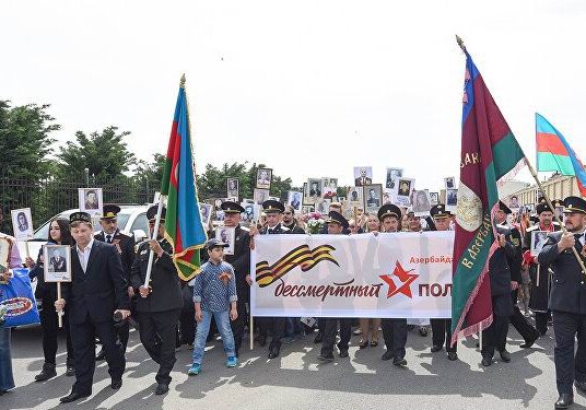 Бессмертный полк: азербайджанцы готовятся пройти единым строем