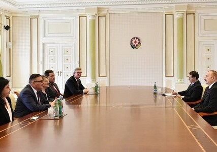 Президент Ильхам Алиев принял делегацию парламента Австралийского Союза