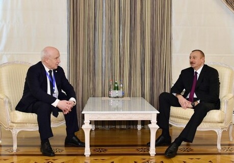 Президент Азербайджана принял председателя Исполнительного комитета СНГ