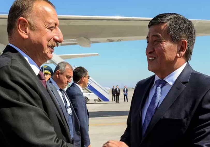 Президент Кыргызстана поздравил главу Азербайджанского государства