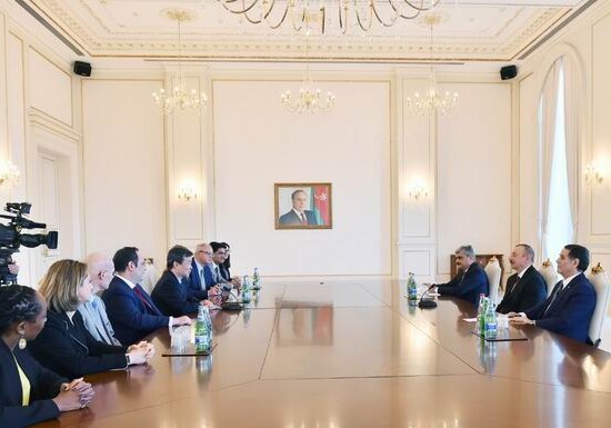 Президент Ильхам Алиев принял делегацию Международного бюро выставок (Фото)