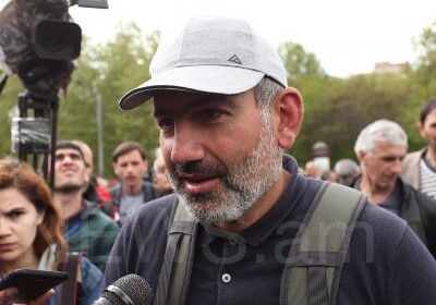 Пашинян: «С властями можно обсудить лишь вопрос отставки Сержа Саргсяна»