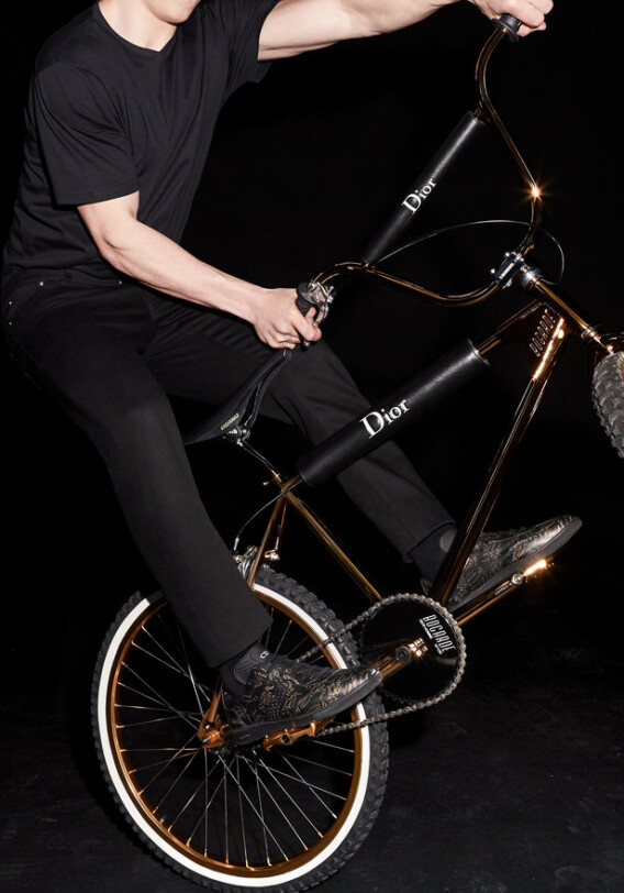 Dior Homme представил новую серию велосипедов BMX 