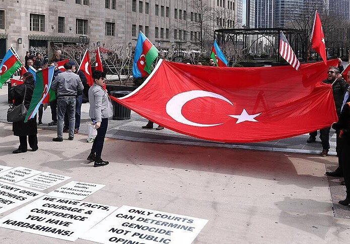 В США прошла акция протеста против утверждений о вымышленном «геноциде армян»