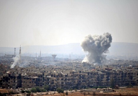 По базам в Сирии нанесен мощный ракетный удар, десятки погибших
