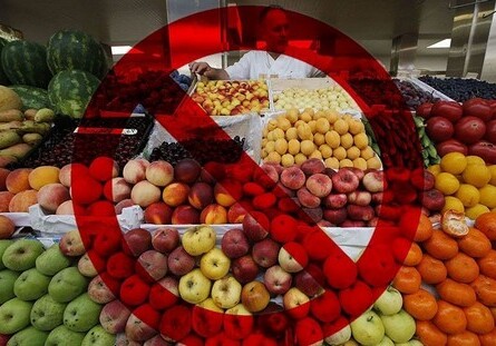 Агентство продбезопасности о доставке в Азербайджан запрещенных в Турции продуктов питания