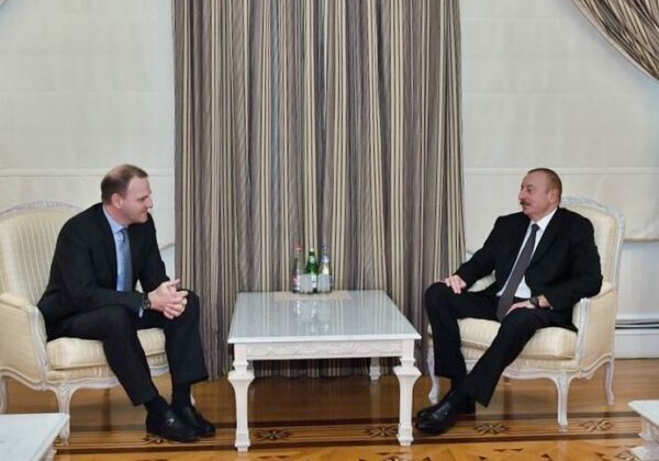 Президент Азербайджана принял президента компании Microsoft по Центральной и Восточной Европе (Фото)