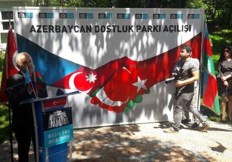 Азербайджанский парк дружбы появился в Стамбуле (Фото)