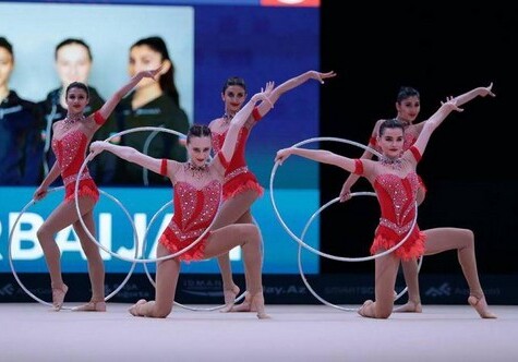 Азербайджанские гимнастки стартуют на чемпионате Европы