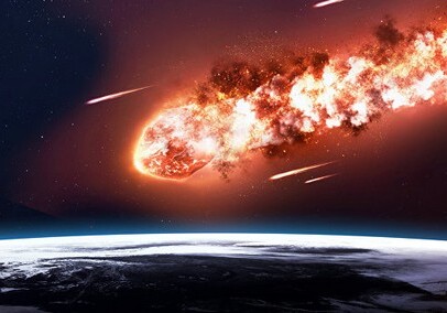 В небе над Африкой взорвался астероид