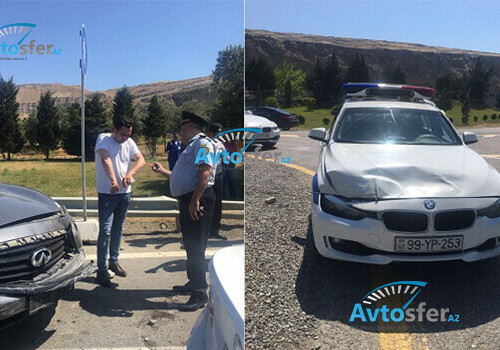 Азербайджанский певец попал в аварию (Фото)