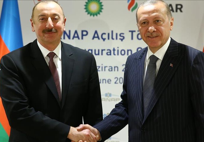 Эрдоган и Алиев провели встречу в Эскишехире (Фото)