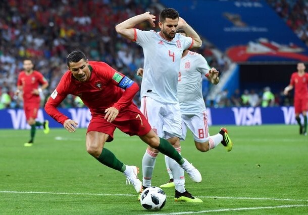 Хет-трик Роналду принес Португалии ничью в матче со сборной Испании (Фото-Видео)