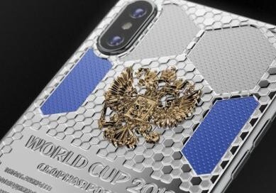 Caviar представила iPhone в честь победы сборной России (Фото)