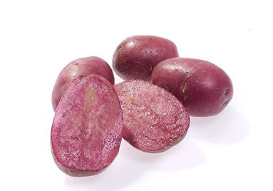 Голландская компания представила фиолетовый и розовый картофель