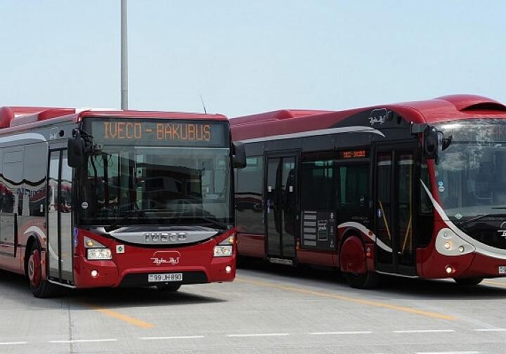 Транспортное агентство о количестве кондиционированных автобусов в Баку