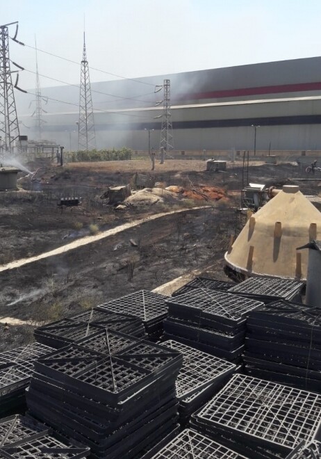 В Баку горит рынок стройматериалов (Фото-Обновлено)