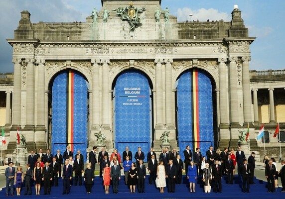 Президент Ильхам Алиев принял участие в приеме для глав государств и правительств стран-союзников и партнеров НАТО (Фото)