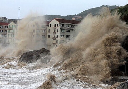 Тайфун «Мария» в Китае привел к эвакуации около 580 тысяч человек