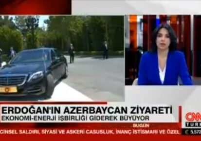 На CNN-Turk раскрыли месседжи визита Эрдогана в Баку 