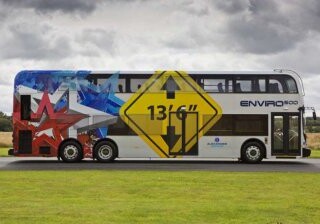 В США создадут электрический двухэтажный автобус