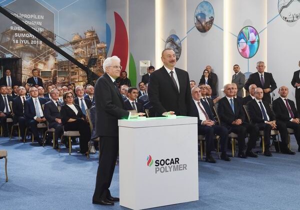 Президенты Азербайджана и Италии открыли в Сумгайыте полипропиленовый завод (Фото-Обновлено)
