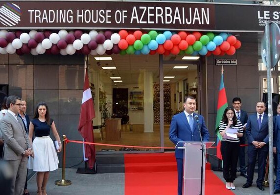 В Латвии открылся Торговый дом Азербайджана (Фото)