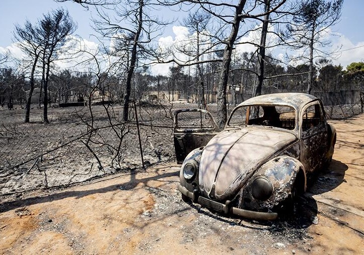 Ципрас взял на себя ответственность за пожары в стране