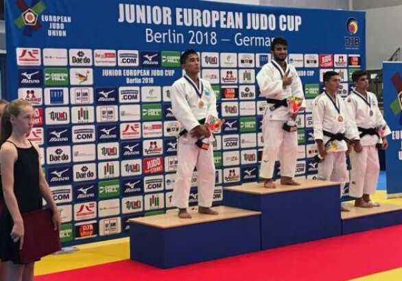 Азербайджанский дзюдоист завоевал золотую медаль Кубка Европы